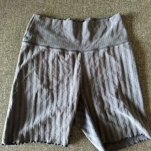 🎉3/$20!! Aerie Navy Pinstripe Bike Shorts